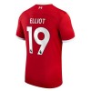 Maglia ufficiale Liverpool 2023-24 Elliot 19 Casa per Uomo